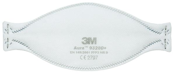 3M™ Aura™ Atemschutzmaske 9320D+ FFP2 NR D