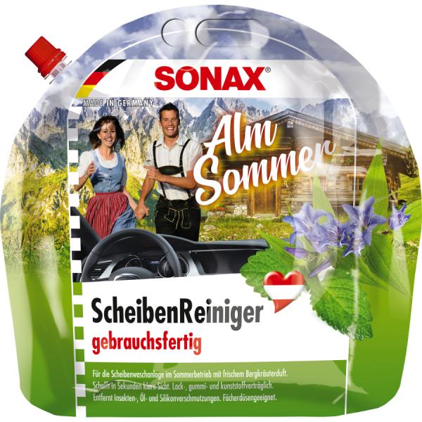 SONAX Scheibenreiniger gebrauchsfertig AlmSommer 3L